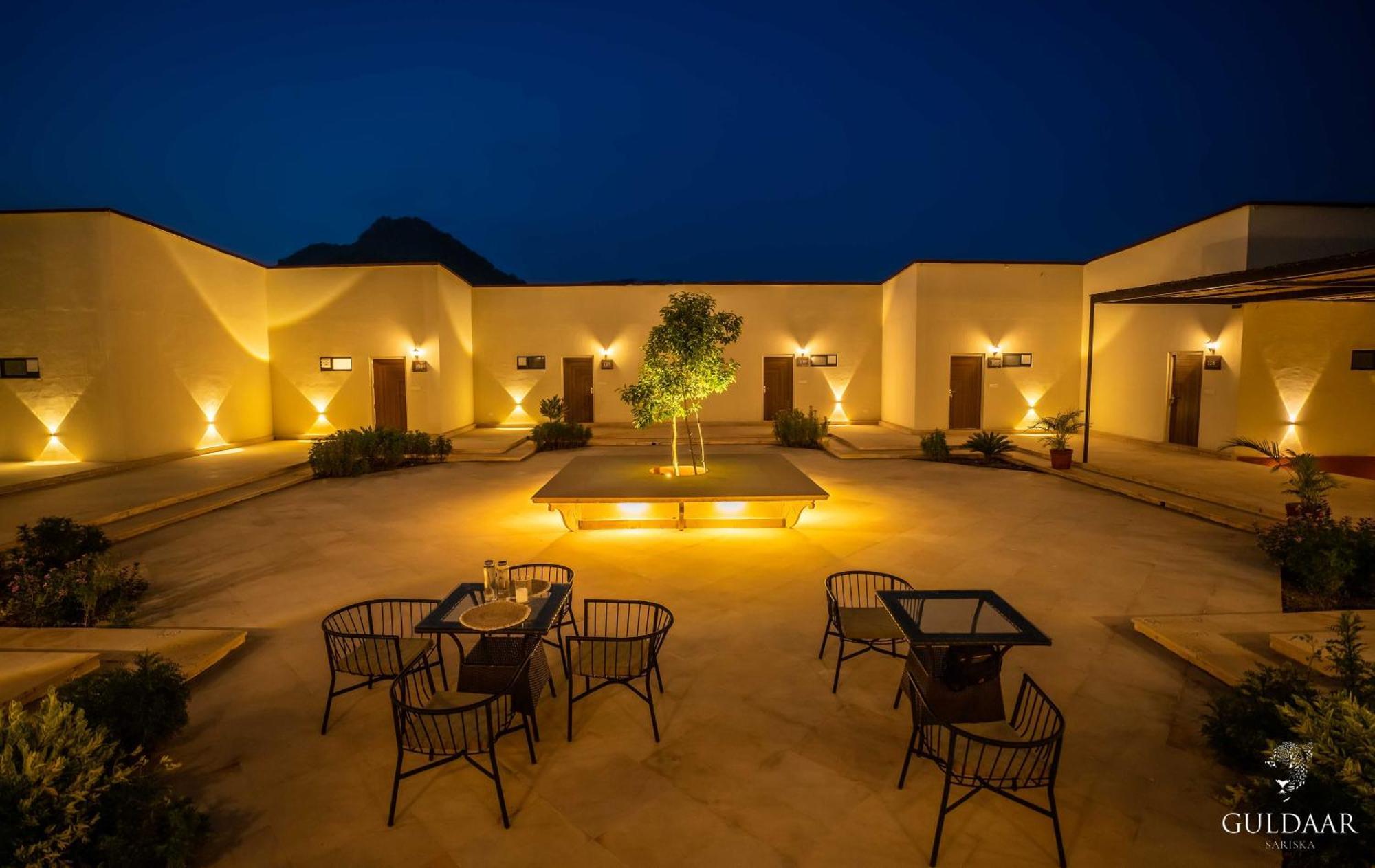 Guldaar Sariska - A Luxury Forest Resort Tehla Eksteriør billede